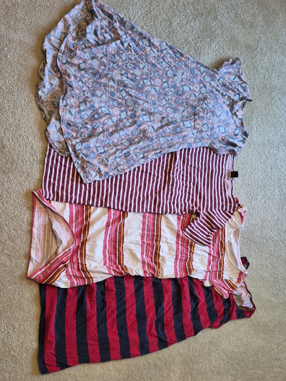 Lot Of 4 Casual Maternity Dresses